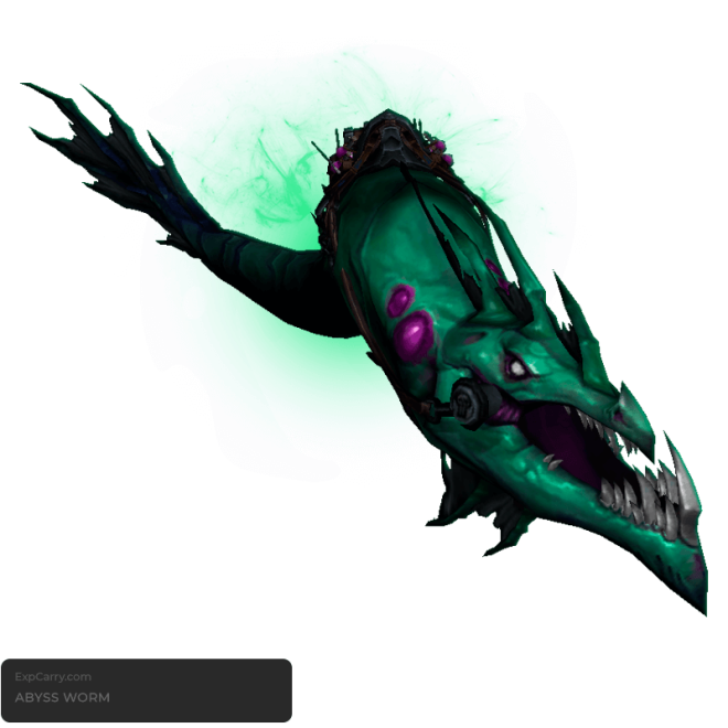 Buy Abyss Worm — Boss drop Mounts Boost Service | ExpCarry