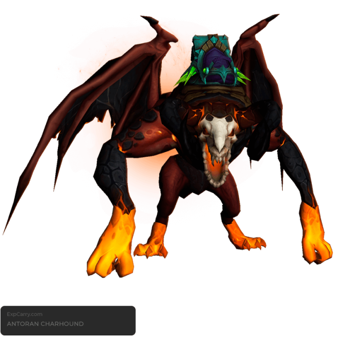 Buy Antoran Charhound — Boss drop Mounts Boost Service | ExpCarry