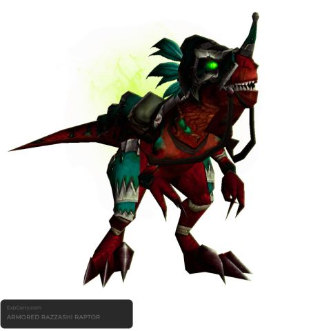 Gepanzerter Razzashiraptor