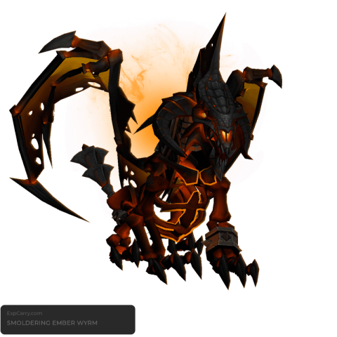 Glimmender Glutwyrm