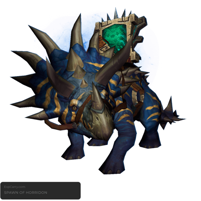 Buy Spawn of Horridon — Boss drop Mounts Boost Service | ExpCarry