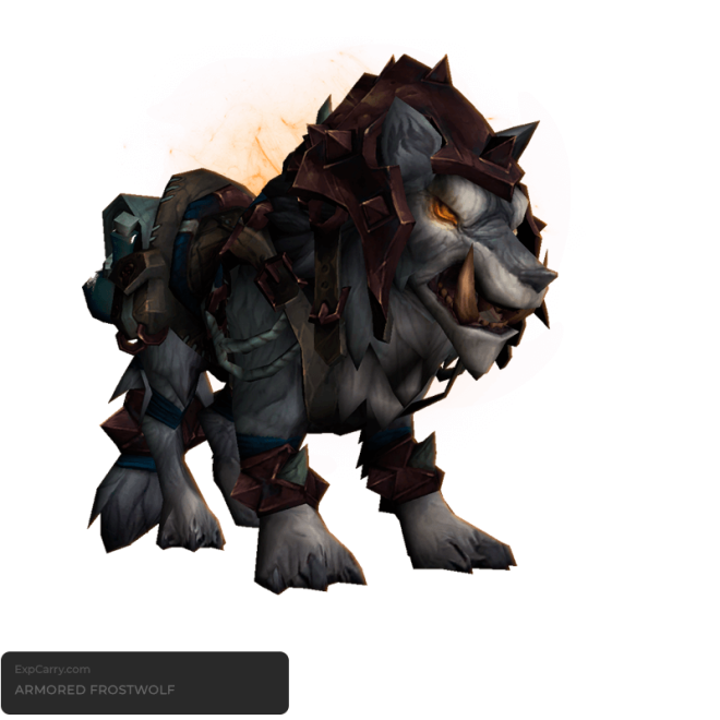 Buy Gepanzerter Frostwolf — Erkunde & Farmen Mounts Boost Service | ExpCarry