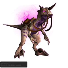 Bone-White Primal Raptor