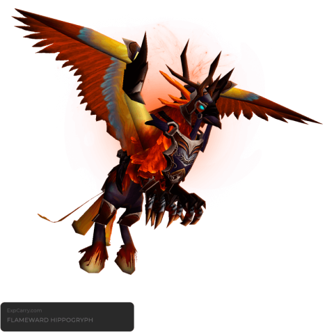 Hippogryph des Flammenschutzes