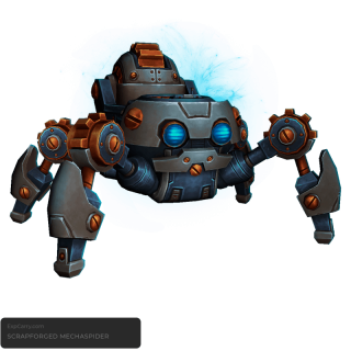 Scrapforged Mechaspider