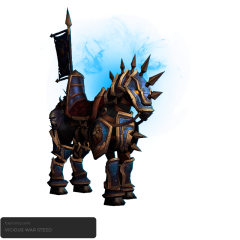 Boshaftes Schlachtross