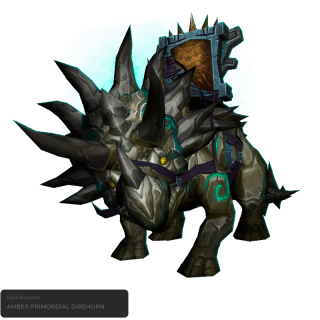 Amber Primordial Direhorn