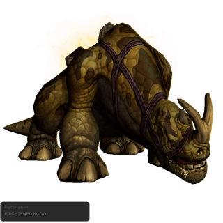 Frightened Kodo