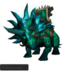 Jade Primordial Direhorn
