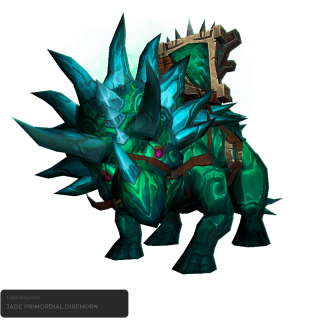 Jade Primordial Direhorn
