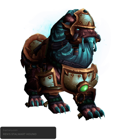 Rens tapferer Jagdhund