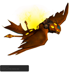 Schillernder Manarochen Schillernder Manarochen