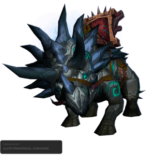 Slate Primordial Direhorn