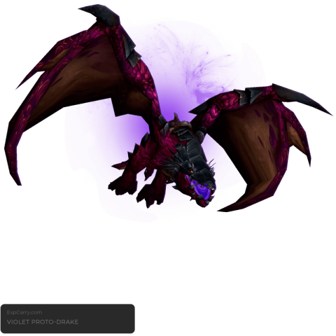Violetter Protodrache