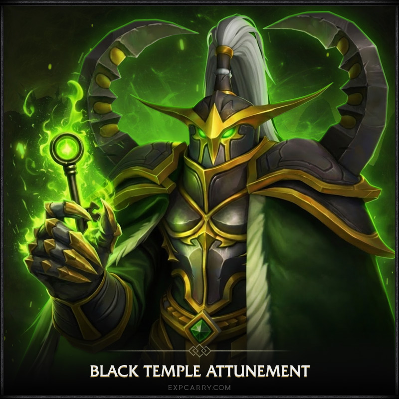 Schwarzer Tempel Einstimmung