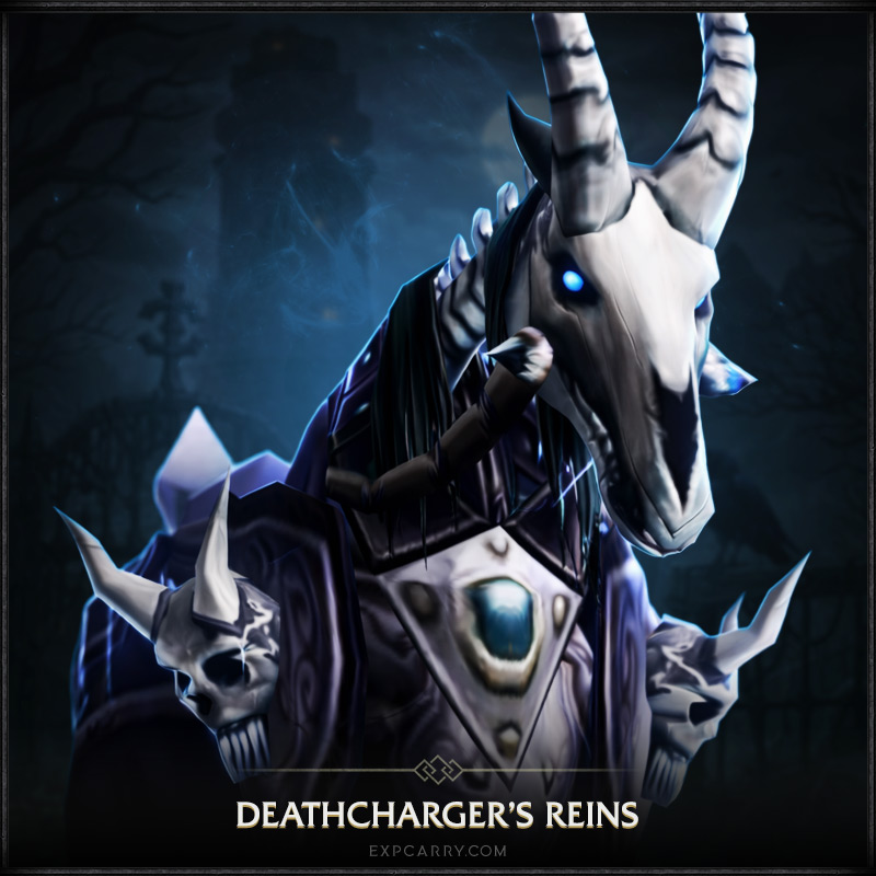 Zügel des Todesstreitrosses