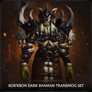 Dunkel Schamane der Kor'kron Transmog Set