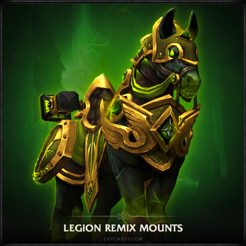 Fel Order Hall Mounts