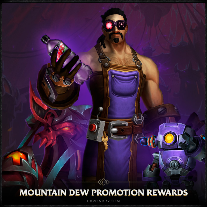 WoW Mountain Dew Promotion Rewards