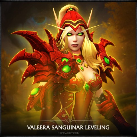 Valeera Sanguinar Begleiter-Leveling