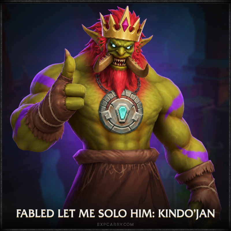 Fabled Let Me Solo Him: Kindo'jan