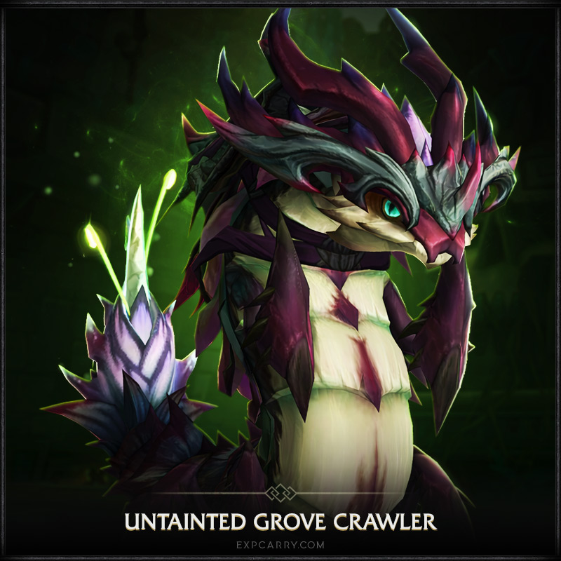 Unbefleckter Hainkrabbler