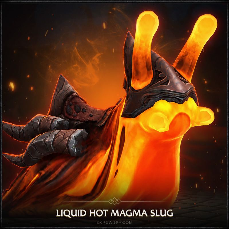 Liquid Hot Magma Slug