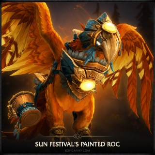 Sun Festival's Painted Roc