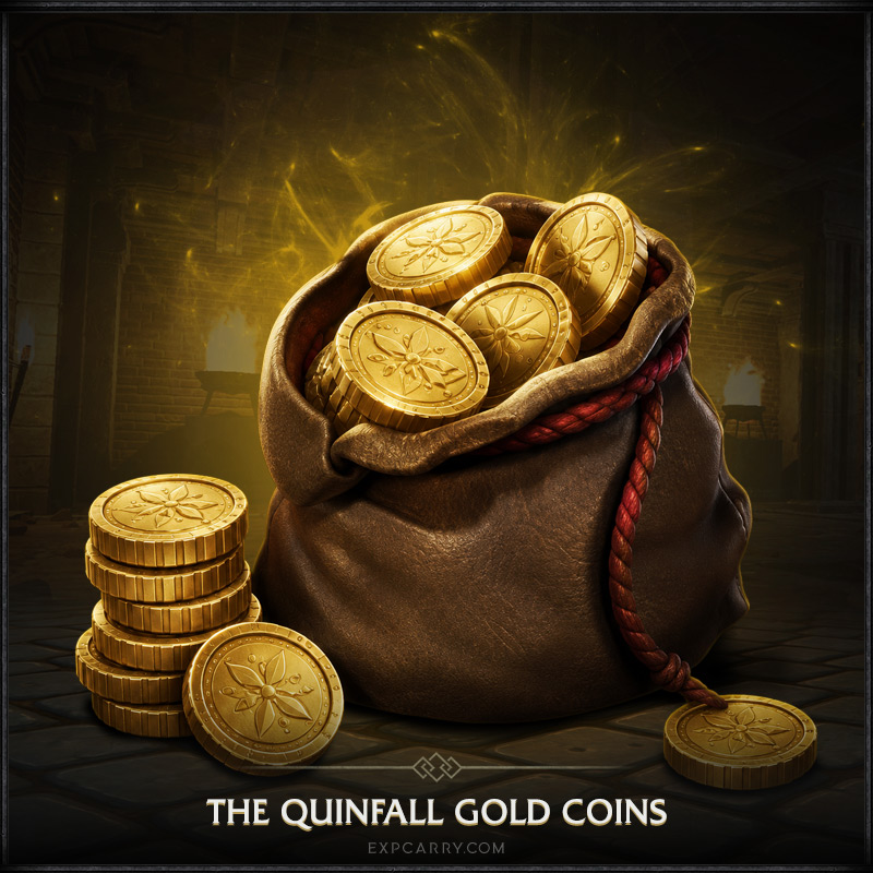 The Quinfall Gold Coins