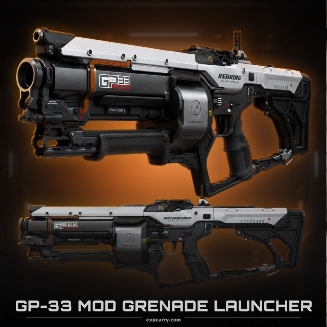 GP-33 MOD Grenade Launcher GP-33 MOD Grenade Launcher