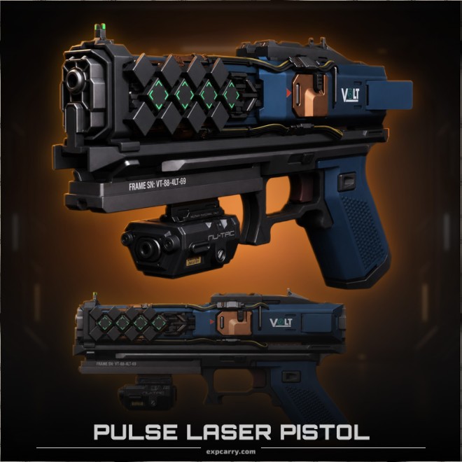 Pulse Laser Pistol Pulse Laser Pistol
