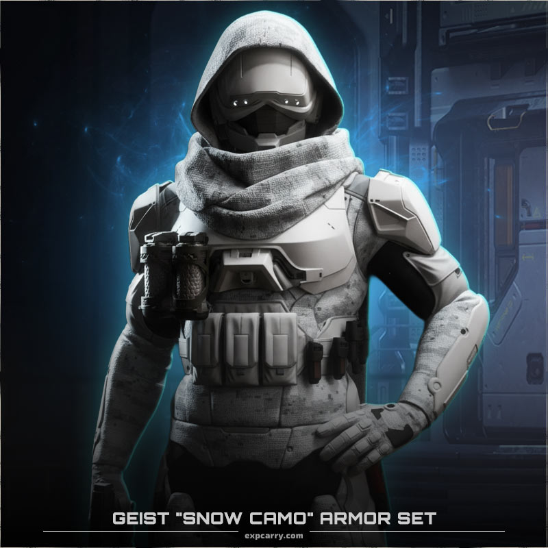 Geist “Snow Camo” Armor Set