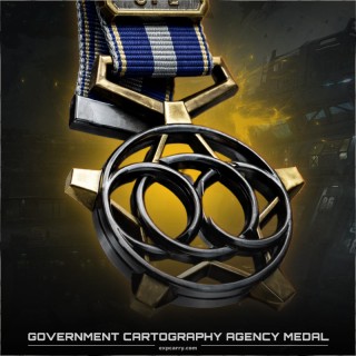 Government Cartography Agency Medal (Pristine)