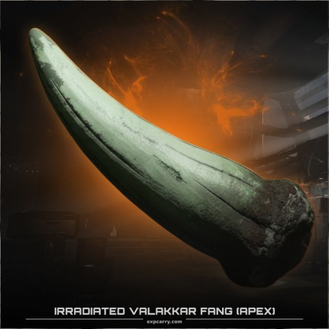 Bestrahlte Valakkar-Fangzähne