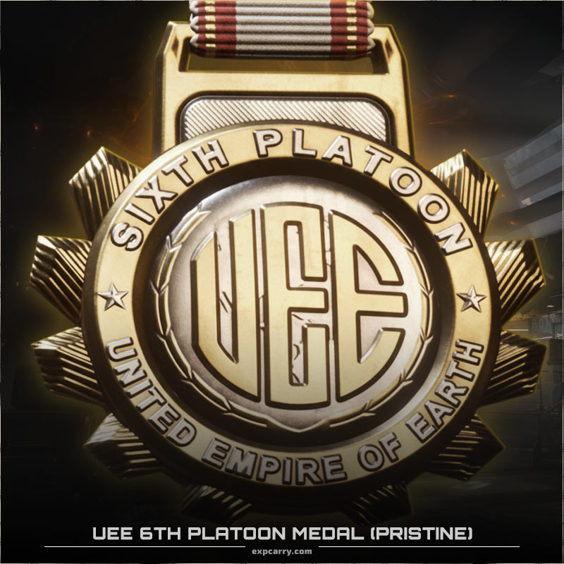 UEE 6th Platoon Medal (Pristine)