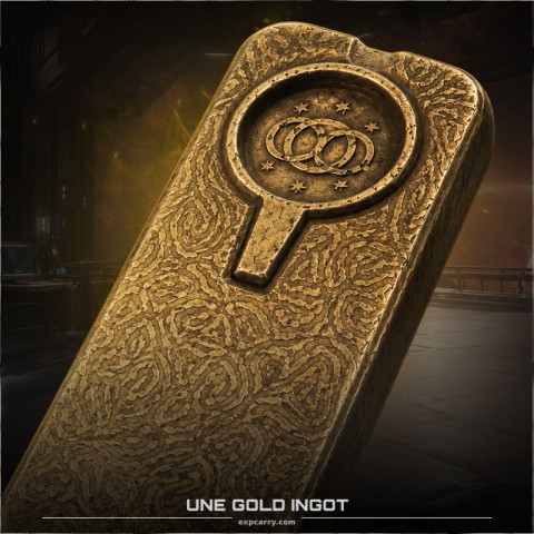 UNE Gold Ingot