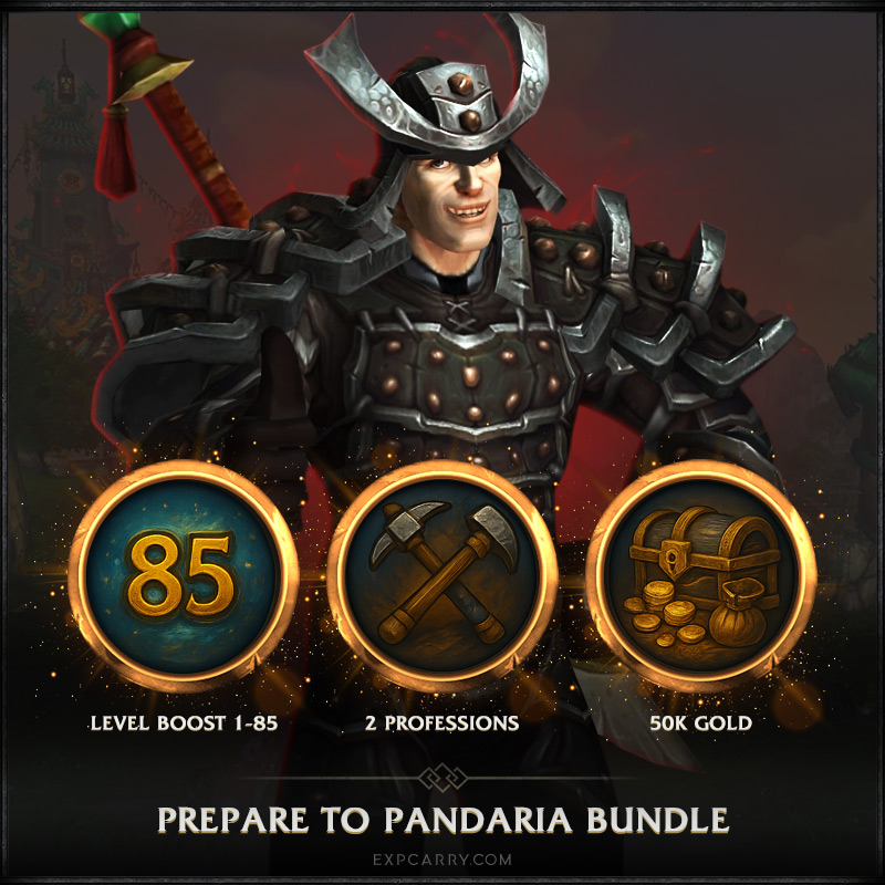 Pandaria Vorbereitungs-Bundle