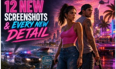 GTA 6 Game Informer: 12 New Screenshots & Every New Detail