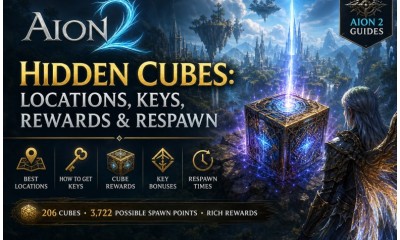AION 2 Hidden Cubes: Locations, Keys, Rewards & Respawn