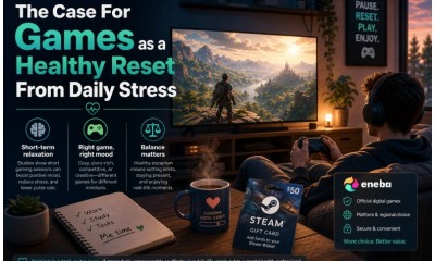 The Case For Games as a Healthy Reset From Daily Stress