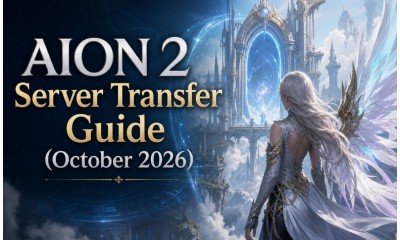 AION 2 Server Transfer Guide: Dates, Cost & Rules
