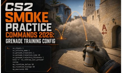 CS2 Smoke Practice Commands 2026: Grenade Training Config