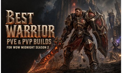 Best Warrior PvE & PvP Builds for WoW Midnight Season 2
