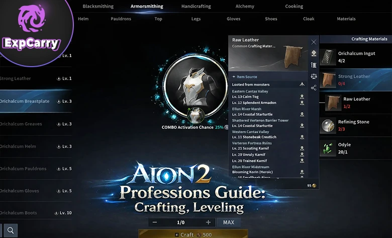 Aion 2 Professions Guide: Crafting, Leveling Aion 2 Professions Guide: Crafting, Leveling