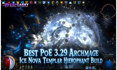 Best PoE 3.29 Archmage Ice Nova Templar Hierophant Build