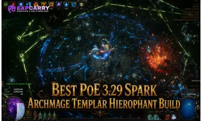 Best PoE 3.29 Spark Archmage Templar Hierophant Build