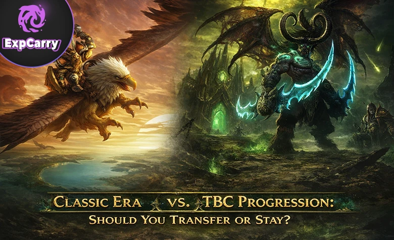 Classic Era vs. TBC Progression: Should You Transfer or Stay? Classic Era vs. TBC Progression: Should You Transfer or Stay?