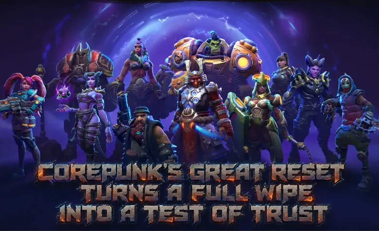 Corepunks Great Reset macht den Voll-Wipe zum Vertrauenstest