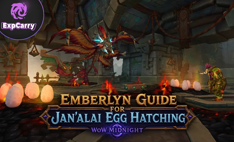 Emberlyn Guide für Jan'alai Egg Hatching WoW Midnight