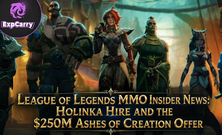 League of Legends MMO Insider-News: Holinka wechselt zu Riot, 250-Millionen-Dollar-Angebot für Ashes of Creation League of Legends MMO Insider-News: Holinka wechselt zu Riot, 250-Millionen-Dollar-Angebot für Ashes of Creation